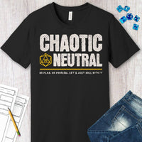 Chaotic Neutral Shirt - D&D Alignment T-shirt-GoblinSmith