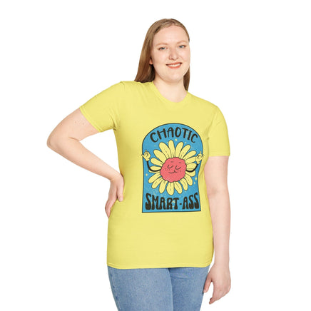 Chaotic Smart-Ass Funny Alignment T-Shirt-GoblinSmith