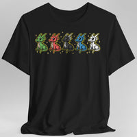 Chromatic Dragons Pixel Art T-shirt-GoblinSmith