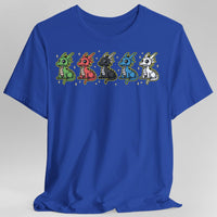 Chromatic Dragons Pixel Art T-shirt-GoblinSmith
