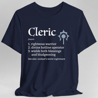 Cleric Class Definition D&D T-Shirt-GoblinSmith