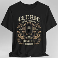 Cleric Class Vintage Label T-Shirt-GoblinSmith