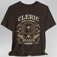 Cleric Class Vintage Label T-Shirt-GoblinSmith