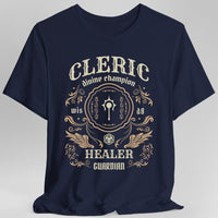 Cleric Class Vintage Label T-Shirt-GoblinSmith