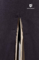 Hooded Long Tunic Renaud Grey-GoblinSmith