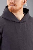 Hooded Long Tunic Renaud Grey-GoblinSmith