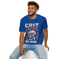 Crit or Die D&D T-shirt-GoblinSmith