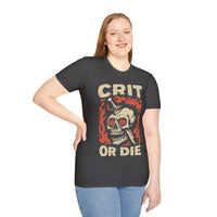 Crit or Die D&D T-shirt-GoblinSmith
