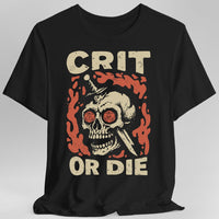 Crit or Die D&D T-shirt-GoblinSmith