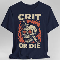 Crit or Die D&D T-shirt-GoblinSmith