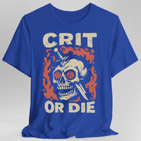 Crit or Die D&D T-shirt-GoblinSmith