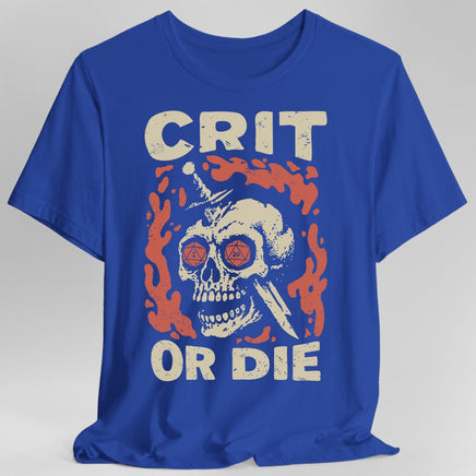 Crit or Die D&D T-shirt-GoblinSmith