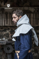 Wool Cowl Cucullus Grey-GoblinSmith