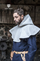 Wool Cowl Cucullus Grey-GoblinSmith