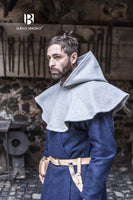 Wool Cowl Cucullus Grey-GoblinSmith