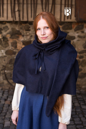 Cowl Curt Dark Blue-GoblinSmith