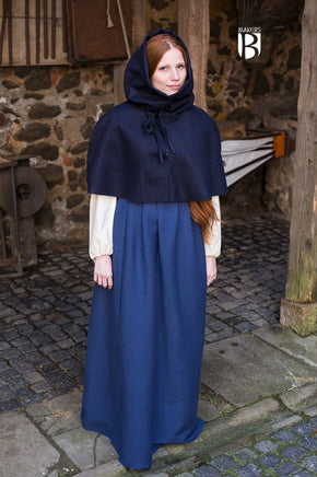 Cowl Curt Dark Blue-GoblinSmith