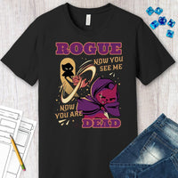 Cute Rogue D&D T-Shirt-GoblinSmith