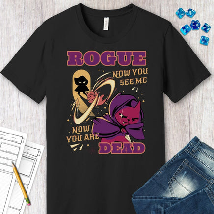 Cute Rogue D&D T-Shirt-GoblinSmith