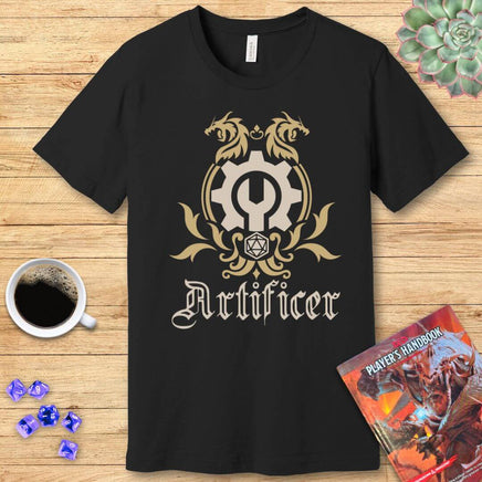D&D Artificer Class Emblem T-Shirt-GoblinSmith