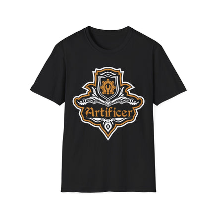 D&D Artificer Class Fancy Emblem T-Shirt-GoblinSmith