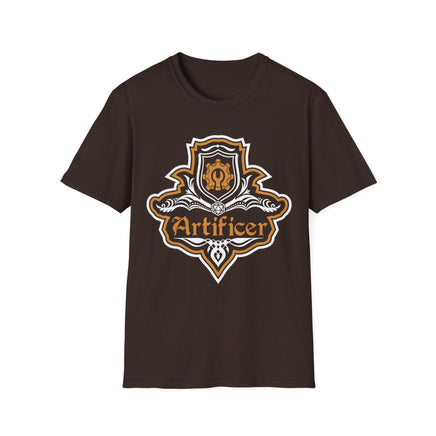 D&D Artificer Class Fancy Emblem T-Shirt-GoblinSmith