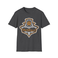 D&D Artificer Class Fancy Emblem T-Shirt-GoblinSmith