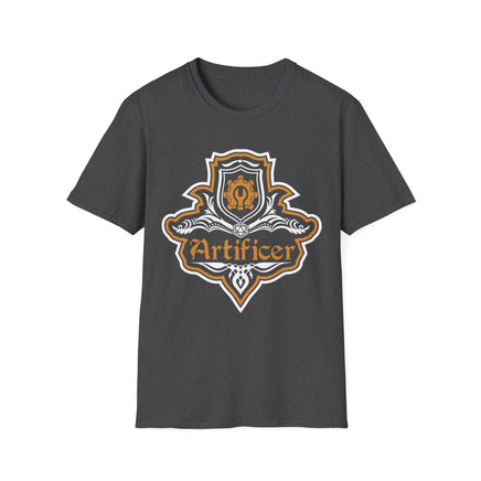 D&D Artificer Class Fancy Emblem T-Shirt-GoblinSmith