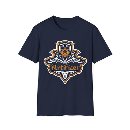 D&D Artificer Class Fancy Emblem T-Shirt-GoblinSmith