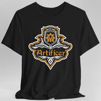 D&D Artificer Class Fancy Emblem T-Shirt-GoblinSmith