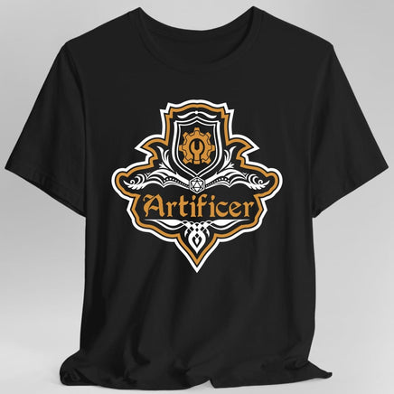 D&D Artificer Class Fancy Emblem T-Shirt-GoblinSmith