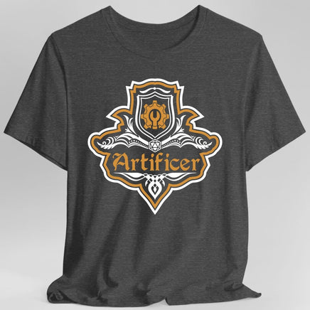 D&D Artificer Class Fancy Emblem T-Shirt-GoblinSmith