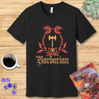 D&D Barbarian Class Emblem T-shirt-GoblinSmith