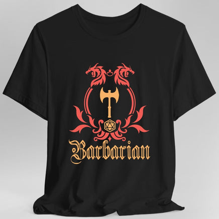 D&D Barbarian Class Emblem T-shirt-GoblinSmith