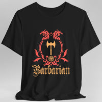 D&D Barbarian Class Emblem T-shirt-GoblinSmith