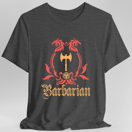 D&D Barbarian Class Emblem T-shirt-GoblinSmith