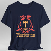 D&D Barbarian Class Emblem T-shirt-GoblinSmith