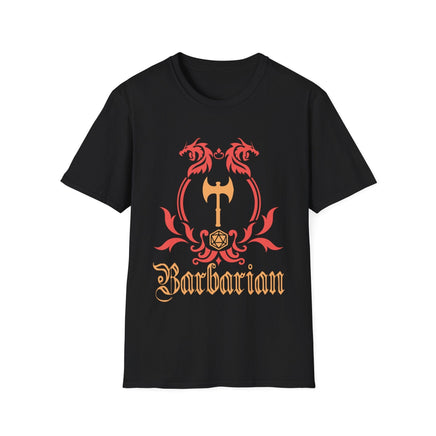 D&D Barbarian Class Emblem T-shirt-GoblinSmith