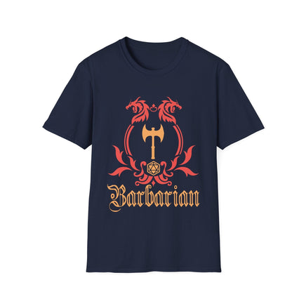 D&D Barbarian Class Emblem T-shirt-GoblinSmith