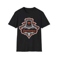 D&D Barbarian Class Fancy Emblem T-Shirt-GoblinSmith