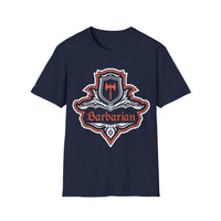 D&D Barbarian Class Fancy Emblem T-Shirt-GoblinSmith