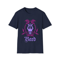 D&D Bard Class Simple Emblem T-Shirt-GoblinSmith