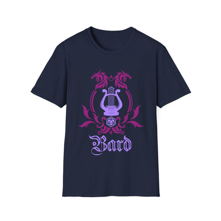 D&D Bard Class Simple Emblem T-Shirt-GoblinSmith