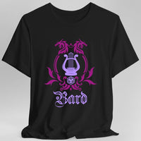 D&D Bard Class Simple Emblem T-Shirt-GoblinSmith