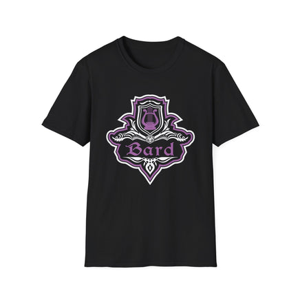 D&D Bard Class Fancy Emblem T-Shirt-GoblinSmith
