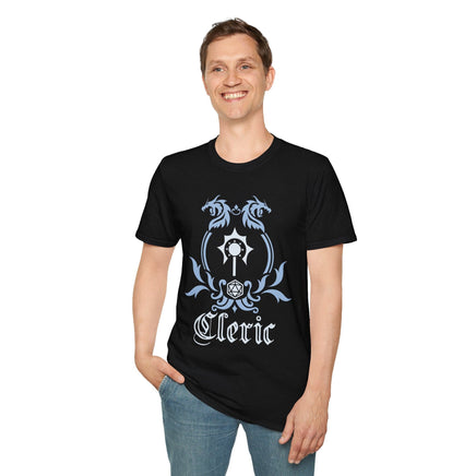 D&D Cleric Class Simple Emblem T-Shirt-GoblinSmith