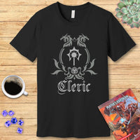 D&D Cleric Class Simple Emblem T-Shirt-GoblinSmith