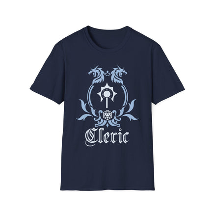 D&D Cleric Class Simple Emblem T-Shirt-GoblinSmith
