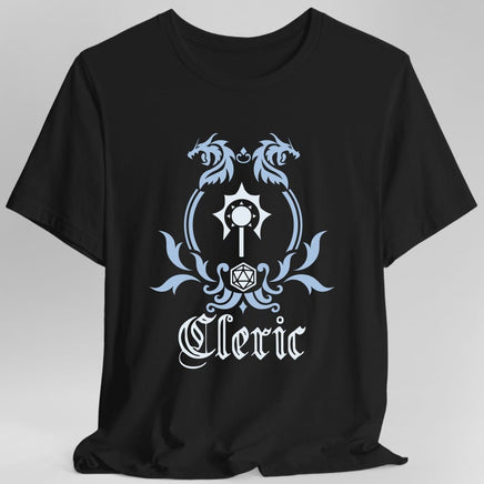 D&D Cleric Class Simple Emblem T-Shirt-GoblinSmith