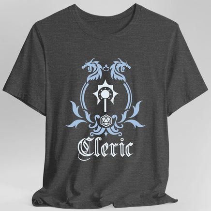 D&D Cleric Class Simple Emblem T-Shirt-GoblinSmith